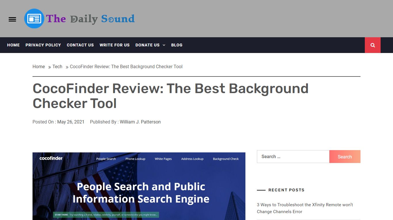 CocoFinder Review: The Best Background Checker Tool